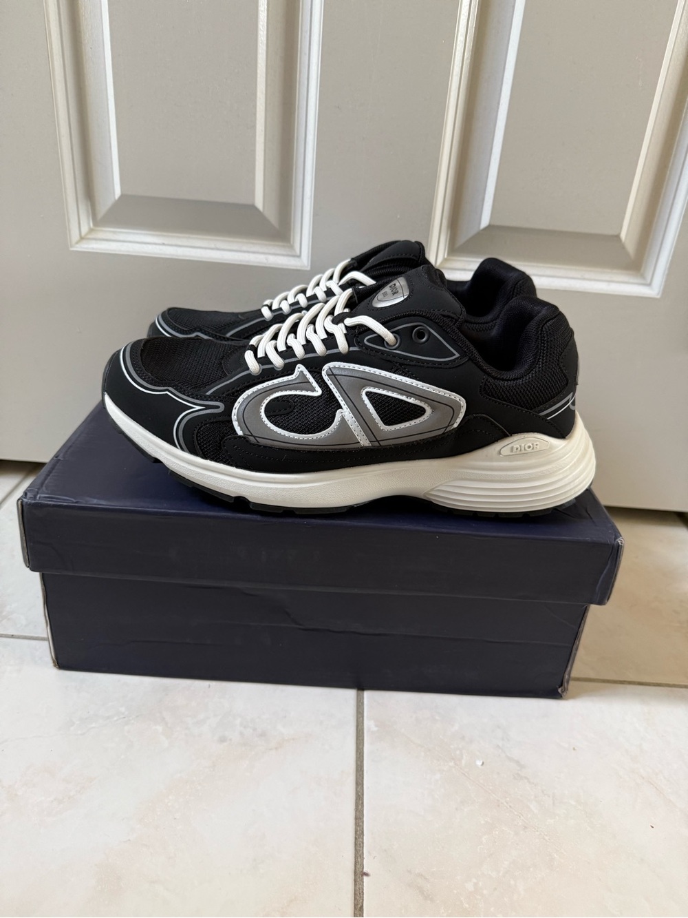 Dior Black and White Men’s Sneakers